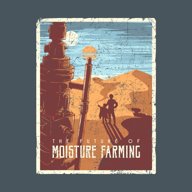 The Future of Moisture Farming (sunrise variant) by djkopet