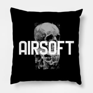 Airsoft Family - Skulls Pillow