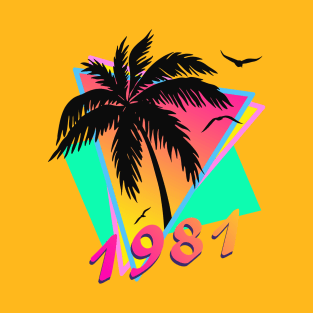 1981 Tropical Sunset T-Shirt