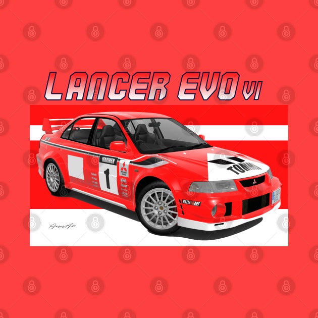 Mitsubishi Lancer EVO VI by PjesusArt