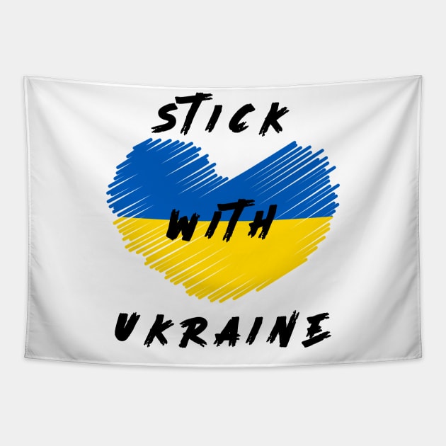 stick with ukraine Shirt, Support Ukraine Shirt, Stand with Ukraine shirt, Puck Futin black Shirt, Ukraine Flag Shirt, Ukranian Shirt, Ukraine Gifts black Tapestry by black lynx