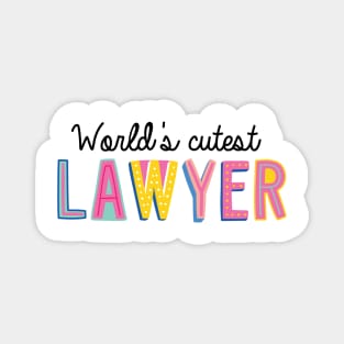 Lawyer Gifts | World's cutest Lawyer Magnet