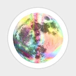 Holographic moon Magnet