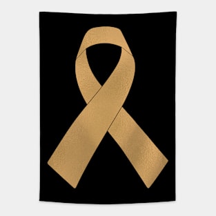 Golden Ribbon Tapestry