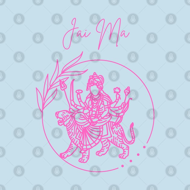 Jai Ma Durga by BhakTees&Things