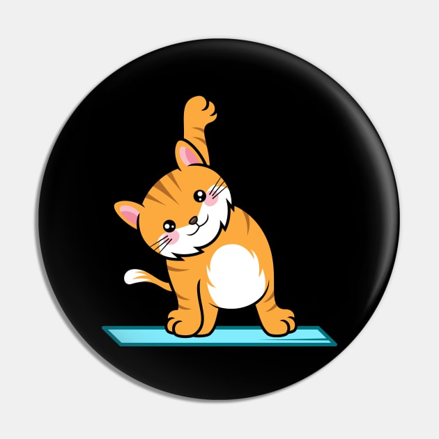 Yoga With My Cat - My Yoga Pin by Coconil