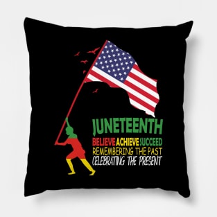 Juneteenth Is My Independence Day Black And Proud 2023, Juneteenth African American Black History 1865 Pillow