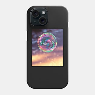 Coloured translucent soap bubble Phone Case