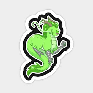 Green dragon Magnet