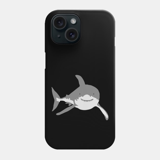 Shark Phone Case by Rosemarie Guieb Designs