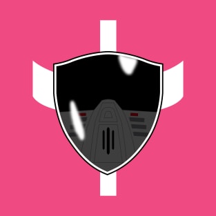 Lightspeed Rescue Pink Ranger Visor T-Shirt