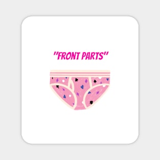 RWQ "Front Parts" underwear alternative design Magnet