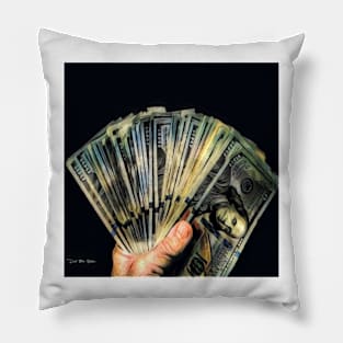 Money - Graphic 3 Pillow