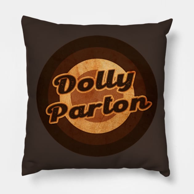 dolly parton Pillow by no_morePsycho2223