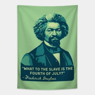 Frederick Douglass Portrait and Quote Tapestry