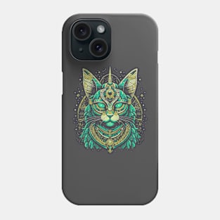 The Cat Goddess Bastet Phone Case