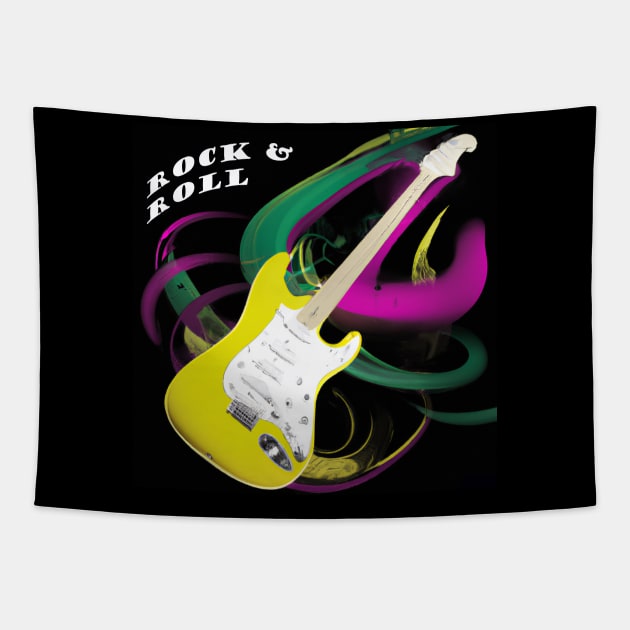 Rock & Roll Tapestry by Ruggeri Collection