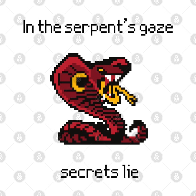 Pixel Serpent: Secrets Revealed by PixelwearStore