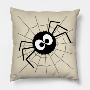 Curious spider Pillow