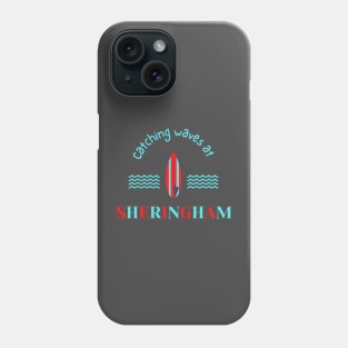 Catching Waves at Sheringham Phone Case