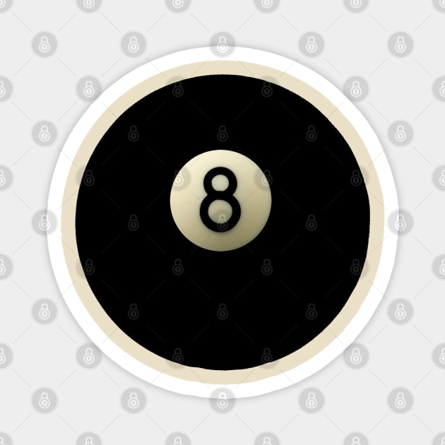 Behind The Eightball Magnet by Inspire Yourself