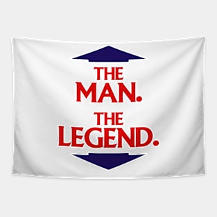 The Man The Legend Arrows Tapestry