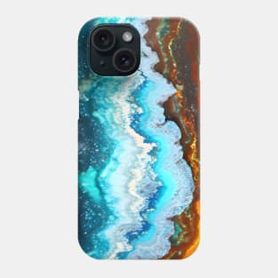 Gemstone Agate Jasper texture 16 Phone Case