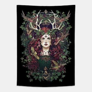 Wiccan pagan goddess Tapestry