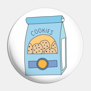 Chocolate Chip Cookie Bag Pin