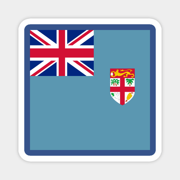 Fiji flag Magnet by flag for all