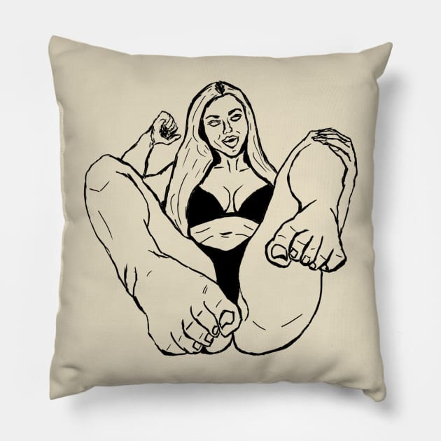 Put ya feet Up! Pillow by Dapperdanz