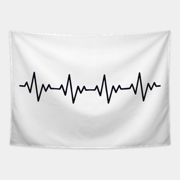 Heartbeat Tapestry by D's Tee's