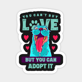 Dog Lover Animal Rescue Adopt Dogs Magnet