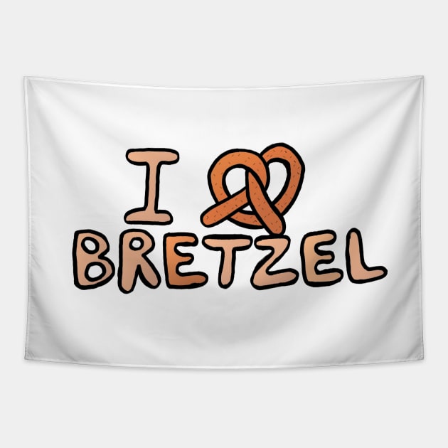 I love bretzel Tapestry by ghjura