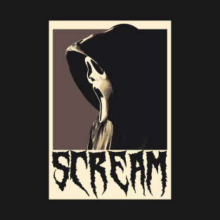 Scream Pop Art Style T-Shirt