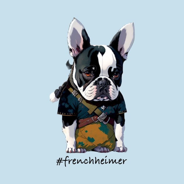 Samurai Frenchie by Frenchheimer