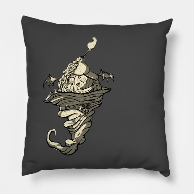 Helloween Pumpkin Pillow by Irintarasovets312