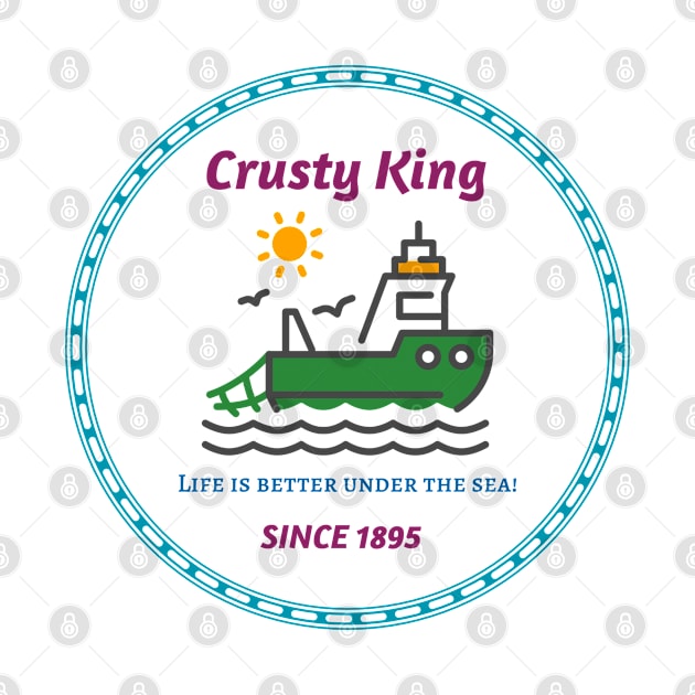 Krusty King Fishing since 1895 by John Byrne