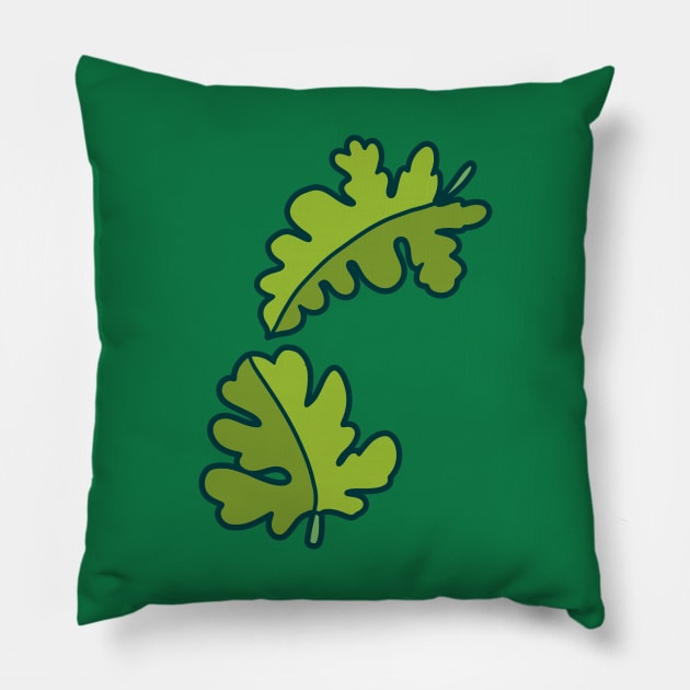 Watermelon Leaves Pillow by saradaboru