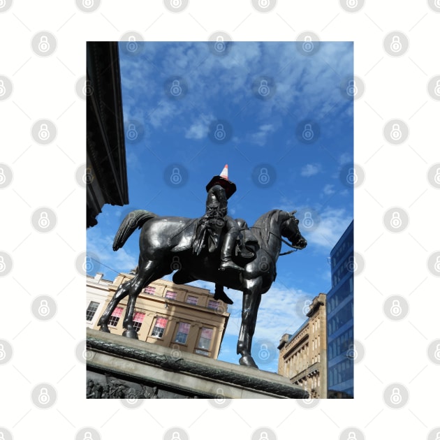 Scottish Photography Series (Vectorized) - Duke of Wellington Statue Glasgow #1 by MacPean