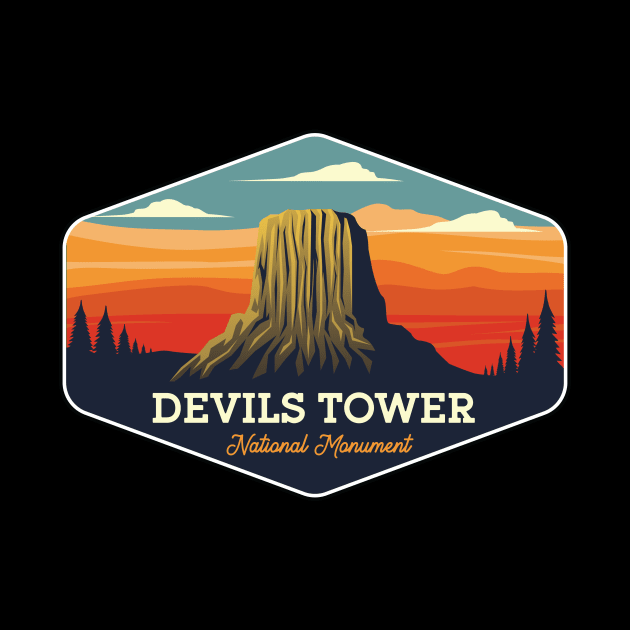 Devils Tower National Monument by Mark Studio