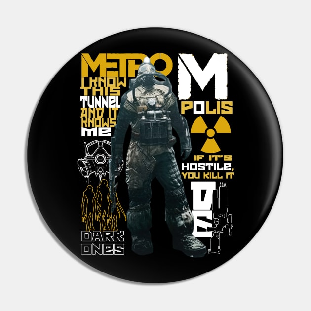 METRO Pin by red-leaf