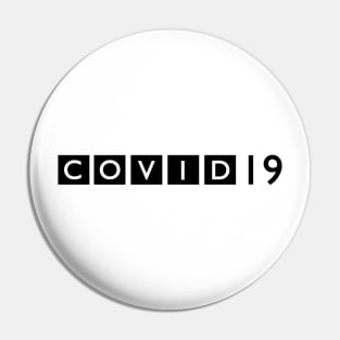 Covid 19 BBC Style Pin