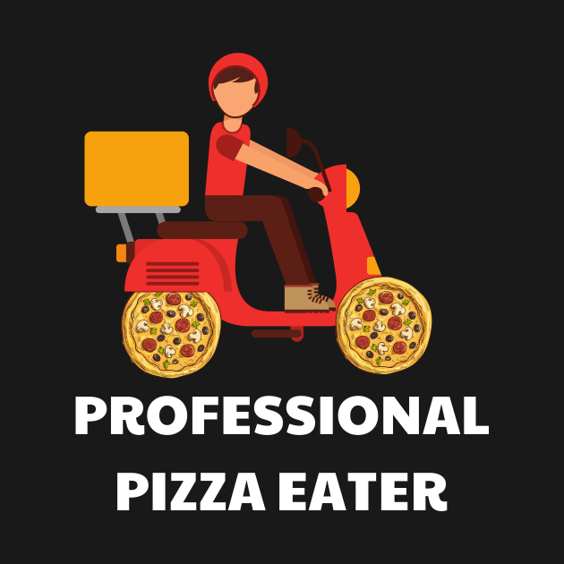 Professional Pizza Eater by waltzart