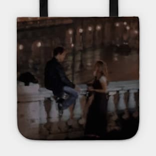 BEFORE SUNRISE FILM BALCONY PAINTING Tote