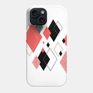 Scattered Diamonds Phone Case