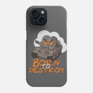 Cartoon German tank Panzer 6 " Tiger" Phone Case