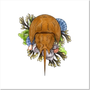 Atlantic Horseshoe Crab - Signed Fine Art Print - inkart