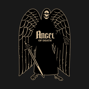 Vintage Black Death Angel T-Shirt