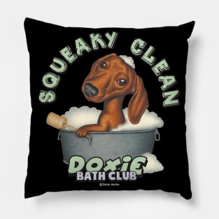 Fun Doxie bath awesome Dachshund in Bubble Bath Pillow